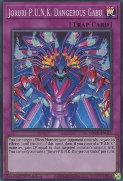 Joruri-P.U.N.K. Dangerous Gabu⁣ - The Grand Creators⁣ (Super Rare)⁣ [011]
