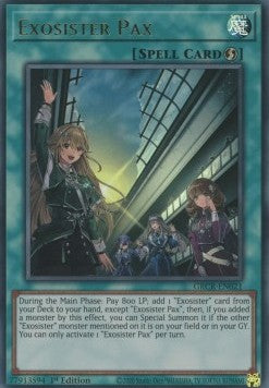 Exosister Pax (V.1 - Ultra Rare)⁣ - The Grand Creators⁣ (Ultra Rare)⁣ [021]