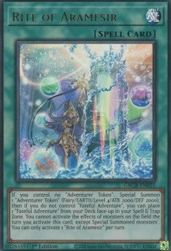 Rite of Aramesir (V.1 - Ultra Rare)⁣ - The Grand Creators⁣ (Ultra Rare)⁣ [025]