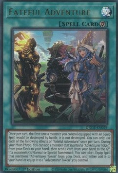 Fateful Adventure (V.1 - Ultra Rare) - The Grand Creators (Ultra Rare) [GRCR-029]