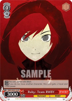 Ruby: Team RWBY (V.2 - Promo) - RWBY (Promo) [RWBY/WX03-102]