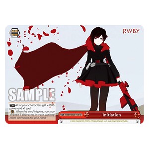 Initiation (V.2 - Super Rare) - RWBY (Super Rare) [RWBY/WX03-T13]