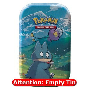 Empty Sinnoh Stars Mini Tins: Munchlax Tin⁣ - Pokémon Products