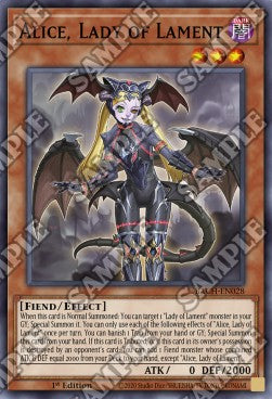 Alice, Lady of Lament - Battle of Chaos (Super Rare) [BACH-028]