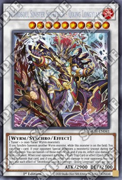 Swordsoul Sinister Sovereign - Qixing Longyuan⁣ - Battle of Chaos⁣ (Secret Rare)⁣ [041]
