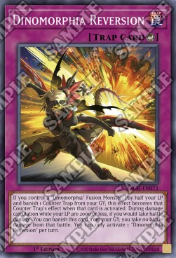 Dinomorphia Reversion - Battle of Chaos (Super Rare) [BACH-073]