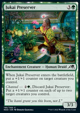 Jukai Preserver - Kamigawa: Neon Dynasty (Common) [NEO-195]