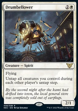 Drumbellower (V.1)⁣ - Commander: Kamigawa: Neon Dynasty⁣ (Rare)⁣ [6]