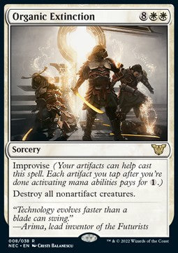 Organic Extinction (V.1)⁣ - Commander: Kamigawa: Neon Dynasty⁣ (Rare)⁣ [8]