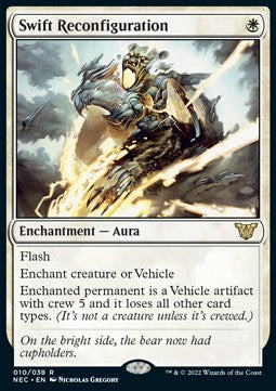 Swift Reconfiguration (V.1)⁣ - Commander: Kamigawa: Neon Dynasty⁣ (Rare)⁣ [10]