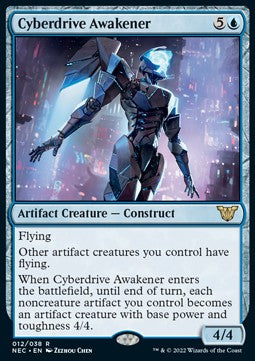 Cyberdrive Awakener (V.1)⁣ - Commander: Kamigawa: Neon Dynasty⁣ (Rare)⁣ [12]