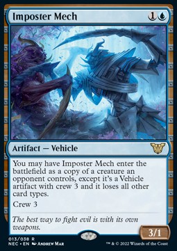 Imposter Mech (V.1)⁣ - Commander: Kamigawa: Neon Dynasty⁣ (Rare)⁣ [13]
