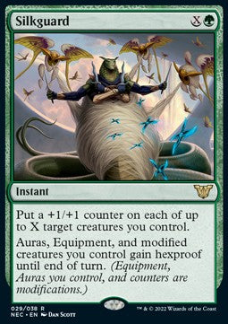 Silkguard (V.1)⁣ - Commander: Kamigawa: Neon Dynasty⁣ (Rare)⁣ [29]