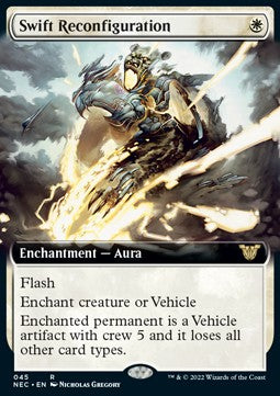 Swift Reconfiguration (V.2) - Commander: Kamigawa: Neon Dynasty (Rare) [NEC-45]