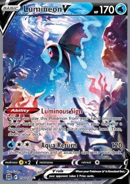 Lumineon V⁣ - Brilliant Stars⁣ (Ultra Rare)⁣ [156]