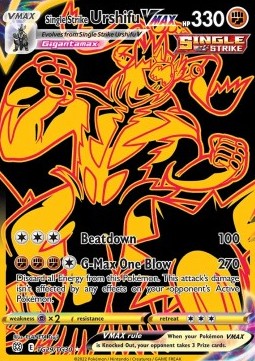 Single Strike Urshifu VMAX⁣ - Brilliant Stars⁣ (Secret Rare)⁣ [TG29]