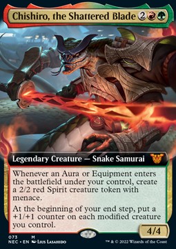 Chishiro, the Shattered Blade (V.2) - Commander: Kamigawa: Neon Dynasty (Mythic) [NEC-73]