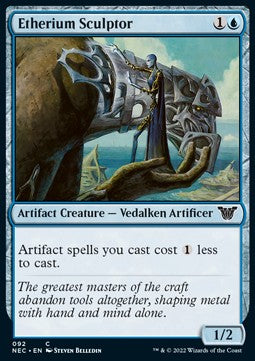 Etherium Sculptor⁣ - Commander: Kamigawa: Neon Dynasty⁣ (Common)⁣ [92]
