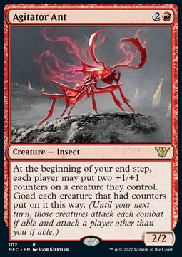 Agitator Ant⁣ - Commander: Kamigawa: Neon Dynasty⁣ (Rare)⁣ [102]