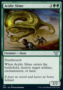 Acidic Slime⁣ - Commander: Kamigawa: Neon Dynasty⁣ (Uncommon)⁣ [112]