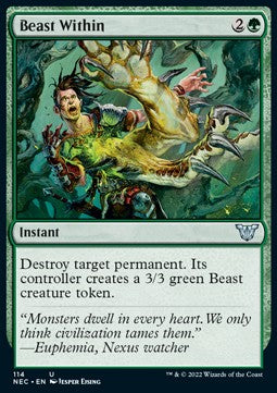 Beast Within⁣ - Commander: Kamigawa: Neon Dynasty⁣ (Uncommon)⁣ [114]