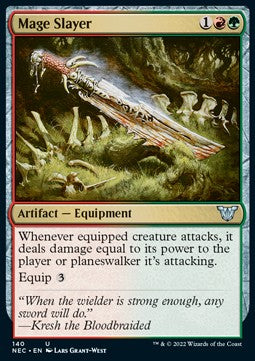 Mage Slayer⁣ - Commander: Kamigawa: Neon Dynasty⁣ (Uncommon)⁣ [140]