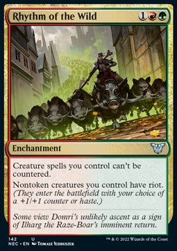 Rhythm of the Wild⁣ - Commander: Kamigawa: Neon Dynasty⁣ (Uncommon)⁣ [142]