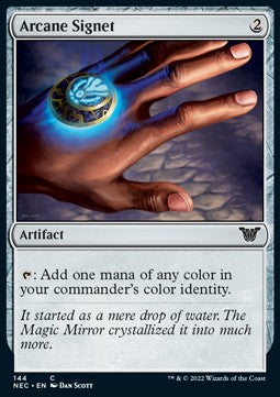 Arcane Signet⁣ - Commander: Kamigawa: Neon Dynasty⁣ (Common)⁣ [144]