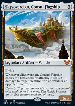 Skysovereign, Consul Flagship⁣ - Commander: Kamigawa: Neon Dynasty⁣ (Mythic)⁣ [159]
