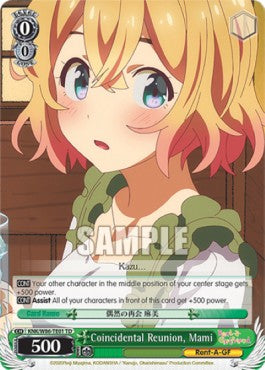 Coincidental Reunion, Mami - Rent-A-Girlfriend (Trial Deck) [KNK/W86-T01]