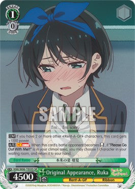 Original Appearance, Ruka (V.2 - Super Rare) - Rent-A-Girlfriend (Super Rare) [KNK/W86-T03]