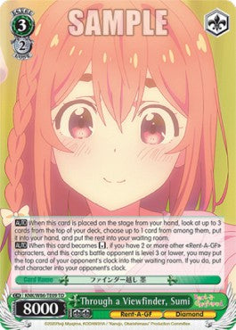 Through a Viewfinder, Sumi (V.1 - Trial Deck) - Rent-A-Girlfriend (Trial Deck) [KNK/W86-T09]