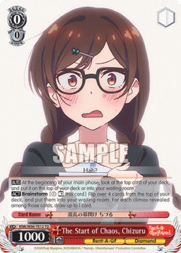 The Start of Chaos, Chizuru - Rent-A-Girlfriend (Trial Deck) [KNK/W86-T12]