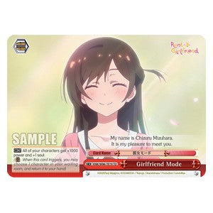 Girlfriend Mode - Rent-A-Girlfriend (Trial Deck) [KNK/W86-T19]