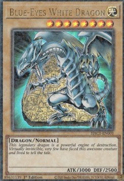 Blue-Eyes White Dragon - Hidden Arsenal: Chapter 1 (Ultra Parallel Rare) [HAC1-001]