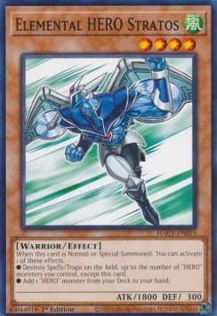 Elemental HERO Stratos (V.1 - Common) - Hidden Arsenal: Chapter 1 (Common) [HAC1-015]