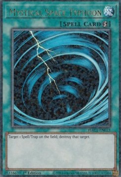 Mystical Space Typhoon - Hidden Arsenal: Chapter 1 (Ultra Parallel Rare) [HAC1-023]