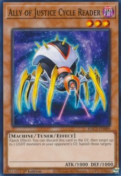 Ally of Justice Cycle Reader (V.1 - Common) - Hidden Arsenal: Chapter 1 (Common) [HAC1-089]