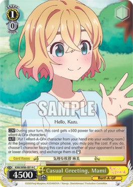 Casual Greeting, Mami⁣ - Rent-A-Girlfriend⁣ (Common)⁣ [014]