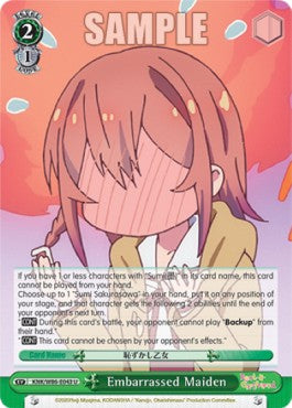 Embarrassed Maiden - Rent-A-Girlfriend (Uncommon) [KNK/W86-043]