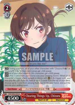 Clearing Things Up, Chizuru - Rent-A-Girlfriend (Rare) [KNK/W86-054]