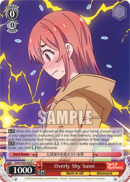 Overly Shy Sumi - Rent-A-Girlfriend (Common) [KNK/W86-065]
