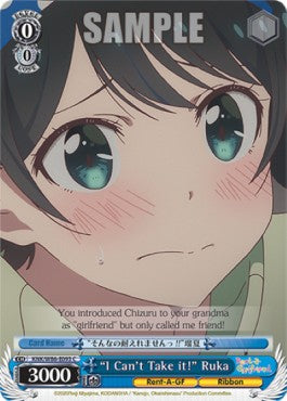 "I Can't Take it!" Ruka - Rent-A-Girlfriend (Common) [KNK/W86-093]