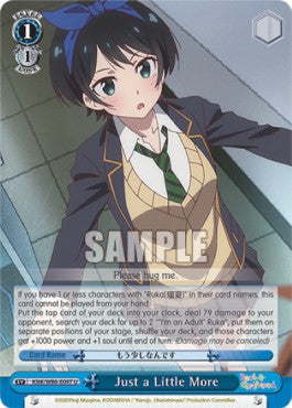 Just a Little More - Rent-A-Girlfriend (Uncommon) [KNK/W86-097]