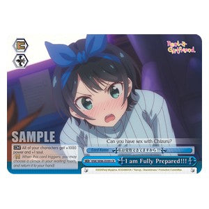 I am Fully Prepared!!! (V.1 - Climax Rare)⁣ - Rent-A-Girlfriend⁣ (Climax Rare)⁣ [099]