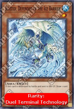 Blizzed, Defender of the Ice Barrier (V.2 - Parallel Rare) - Hidden Arsenal: Chapter 1 (Parallel Rare) [HAC1-029]