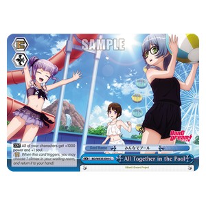 All Together in the Pool⁣ - Poppin’Party×Roselia⁣ (Climax Common)⁣ [049]