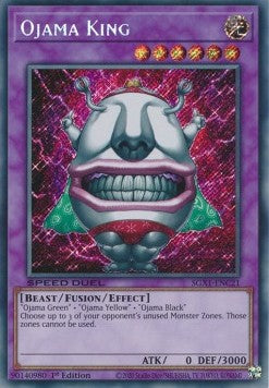 Ojama King (V.2 - Secret Rare) - Speed Duel GX: Duel Academy Box (Secret Rare) [SGX1-C21]