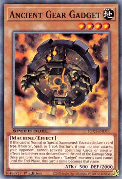 Ancient Gear Gadget⁣ - Speed Duel GX: Duel Academy Box⁣ (Common)⁣ [D11]