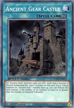 Ancient Gear Castle⁣ - Speed Duel GX: Duel Academy Box⁣ (Common)⁣ [D13]